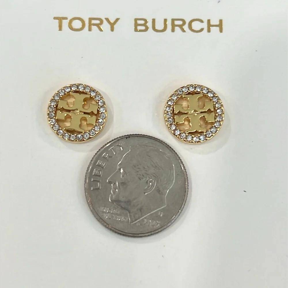 Tory Burch Gold Stud Earrings